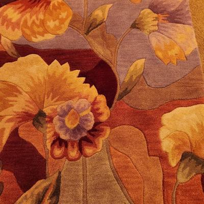 Lot #246 Royal Palace Handmade Rug "WaterColors" 3 foot x 5 foot