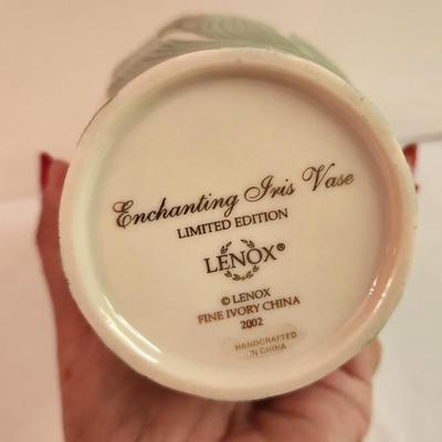 Lot #248 Limited Edition LENOX Iris Vase