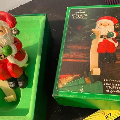 Vintage Hallmark Stocking Hanger and More