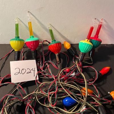 Vintage Christmas Bubbling Lights