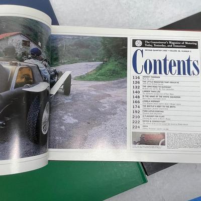 Vintage 1990 Automobile Quarterly Volume 28, Books: 1-4 - Hardback Car Books