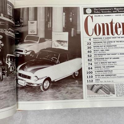 Vintage 1992 Automobile Quarterly Volume 31, Books: 1-4 - Hardback Car Books