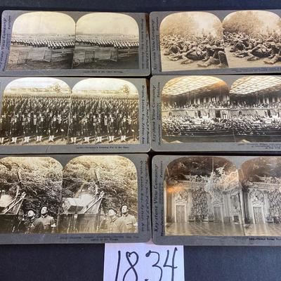 Vintage Keystone Germany Stereograph Cards