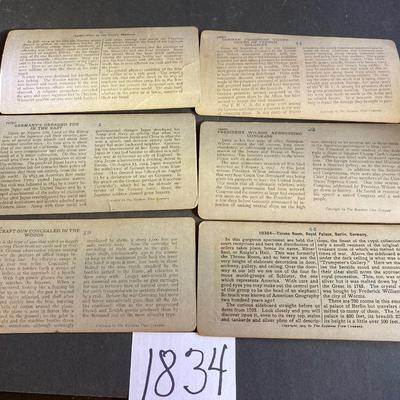 Vintage Keystone Germany Stereograph Cards