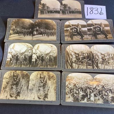 Vintage Keystone France War Stereograph Cards