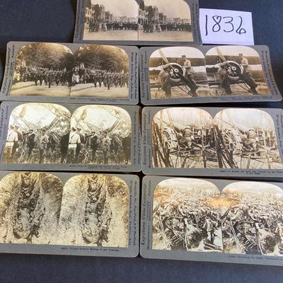Vintage Keystone France War Stereograph Cards
