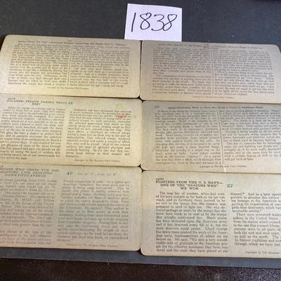 Vintage Keystone US Military Stereograph Cards