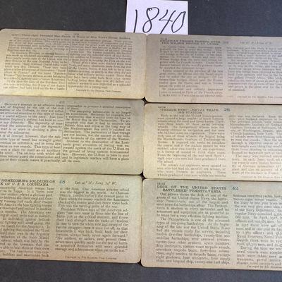 Vintage Keystone War Time Stereograph Cards