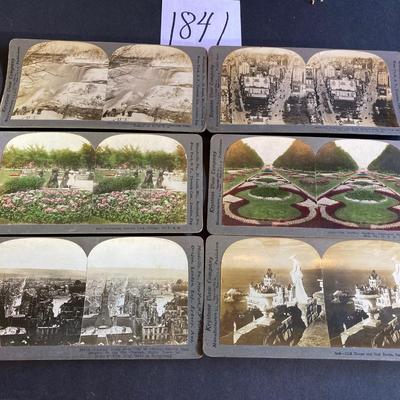 Vintage Keystone Stereograpg Cards