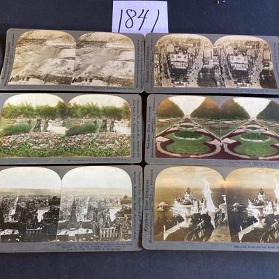 Vintage Keystone Stereograpg Cards