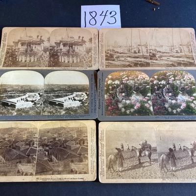 Vintage Stereograph Cards