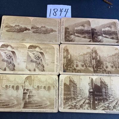 Vintage Underwood Stereograph Cards