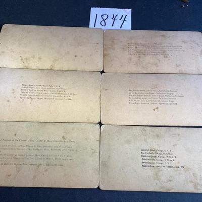 Vintage Underwood Stereograph Cards