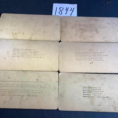 Vintage Underwood Stereograph Cards
