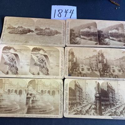 Vintage Underwood Stereograph Cards