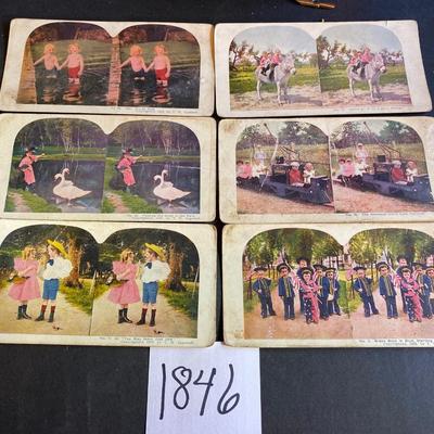 Vintage Stereograph Cards