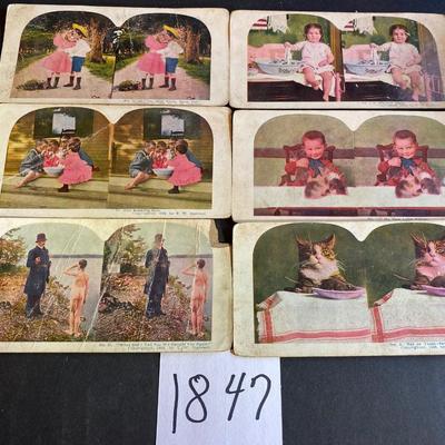 Vintage Stereograph Cards