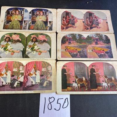 Vintage Stereograph Cards