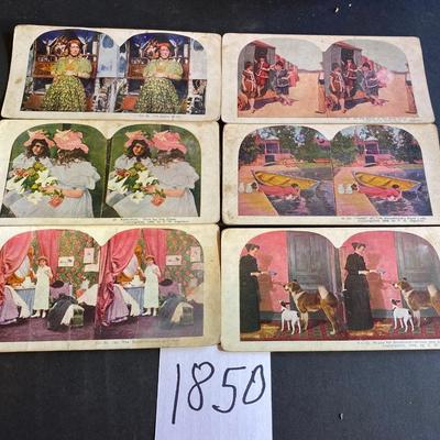 Vintage Stereograph Cards