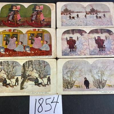 Vintage Stereograph Cards