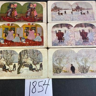 Vintage Stereograph Cards