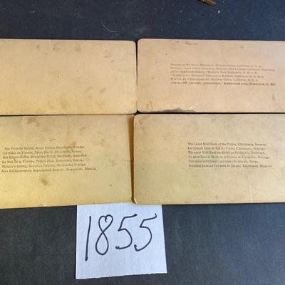Vintage Underwood Stereograph Cards