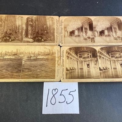 Vintage Underwood Stereograph Cards
