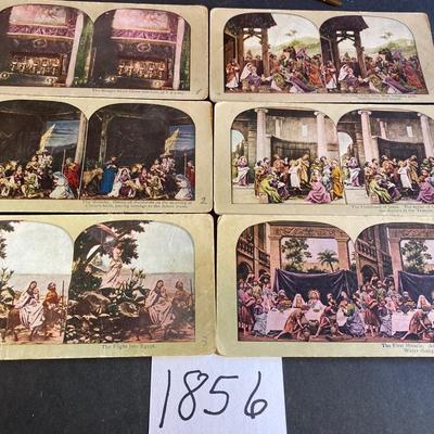 Vintage Stereograph Story of Jesus Cards