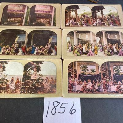 Vintage Stereograph Story of Jesus Cards