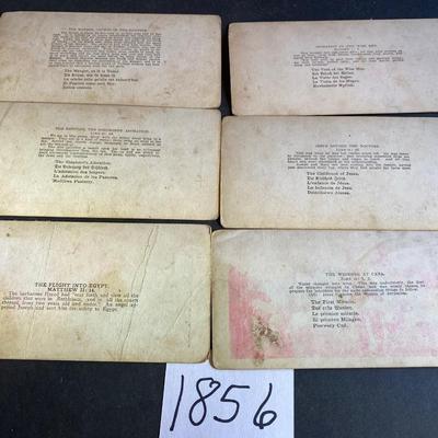 Vintage Stereograph Story of Jesus Cards