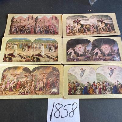 Vintage Stereograph Story of Jesus