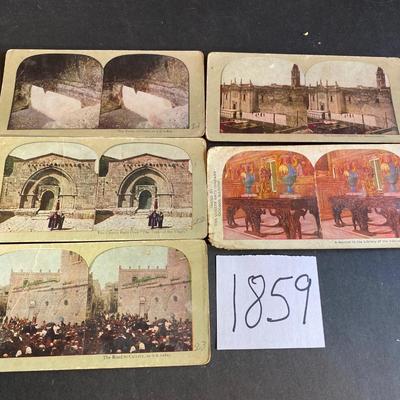 Vintage Stereograph Story of Jesus Cards