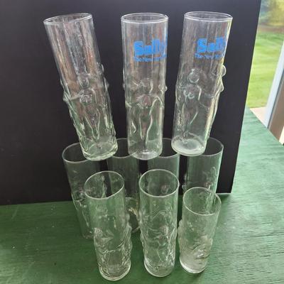 10 Vintage Tall Highball Barware Glasses Women 2 from Sally's