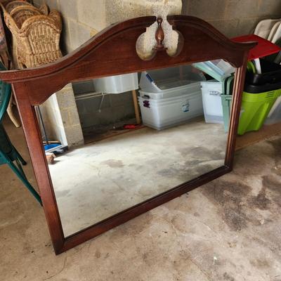 Large Heavy Wall Mirror 52x40
