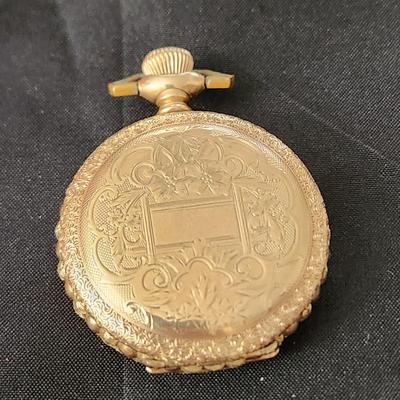 Keystone Watch Case J. Boss 15 years Elgin Pocket Watch working