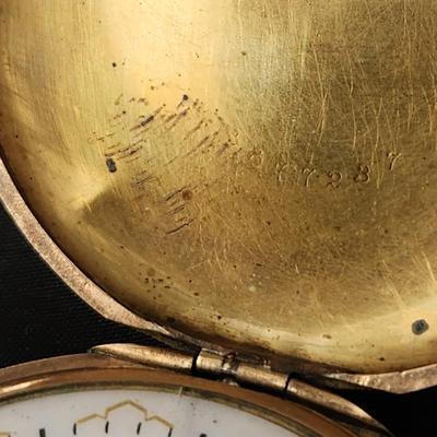 Waltham American Traveler Pocket Watch Windsor B.W.C. co. 20 years case