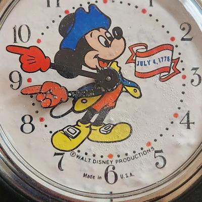 Mickey Mouse Pocket Watch 1976