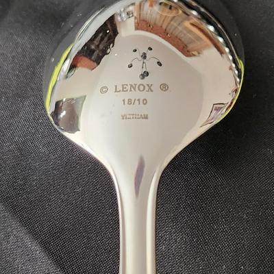 100 Pieces Lenox Stainless 18/10 Flatware & Serving Utensils