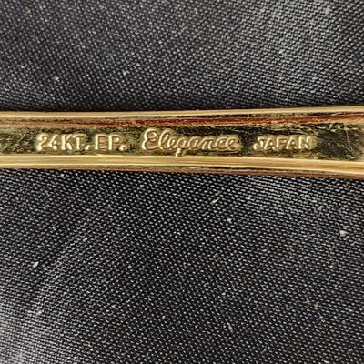 90 pieces 24kt Gold Plated Flatware Elegance Japan