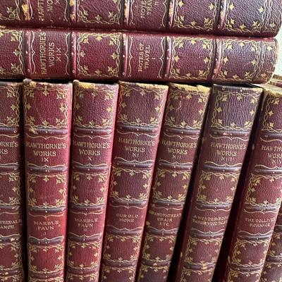 Complete Writings of Nathaniel Hawthorne in 22 volumes