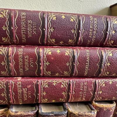 Complete Writings of Nathaniel Hawthorne in 22 volumes