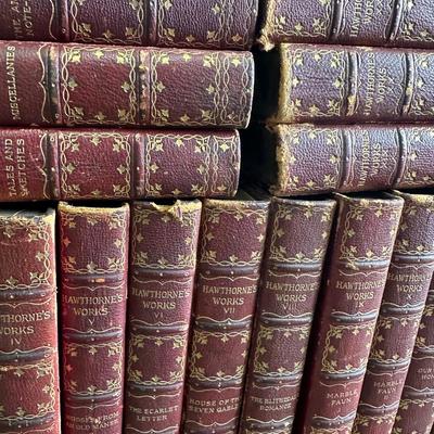 Complete Writings of Nathaniel Hawthorne in 22 volumes