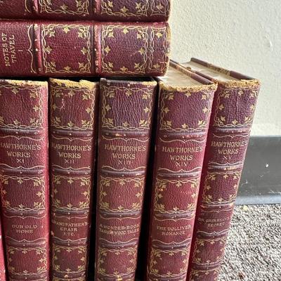 Complete Writings of Nathaniel Hawthorne in 22 volumes