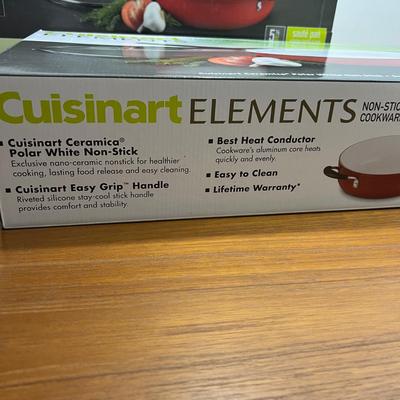 2 New in Box Cuisinart Sautee Pans