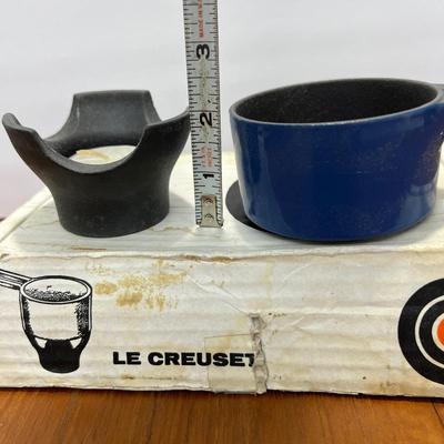 Vintage Le Creuset Butter Warmer in Original Box