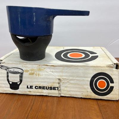 Vintage Le Creuset Butter Warmer in Original Box