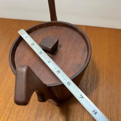Vintage Teak Authentic Anri Form Ice Bucket