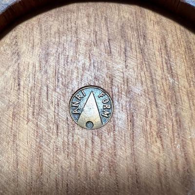 Vintage Teak Authentic Anri Form Ice Bucket