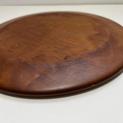 Lot MCM Teak - Desk Shelf + Tray, Display Plate