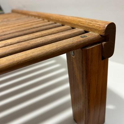 Lot MCM Teak - Desk Shelf + Tray, Display Plate